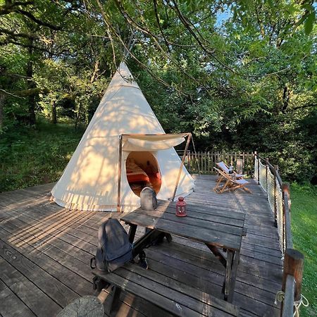 Le Tipi A Marie, Deconnectez- Vous !!! Cambounes Exterior foto
