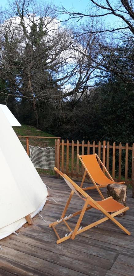 Le Tipi A Marie, Deconnectez- Vous !!! Cambounes Exterior foto