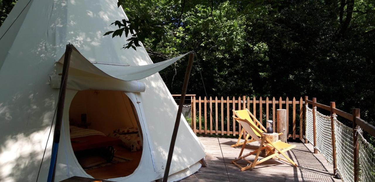Le Tipi A Marie, Deconnectez- Vous !!! Cambounes Exterior foto